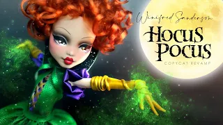 Doll Figurine HOCUS POCUS | Winifred Sanderson | Sanderson Sisters | Witches | Monster High Repaint