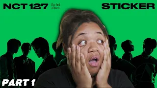 NCT 127 - STICKER ALBUM (REACTION/REVIEW) | PART 1