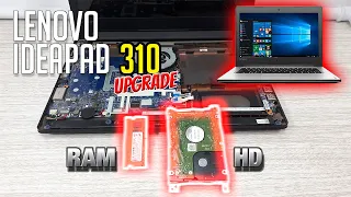 LENOVO IDAPAD 310 - Disassembly for RAM & HDD Upgrade