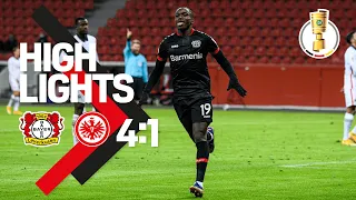 Diaby glückt Doppelpack, Tapsoba mit Tor-Debüt | DFB-Pokal: Leverkusen vs Frankfurt | Highlights