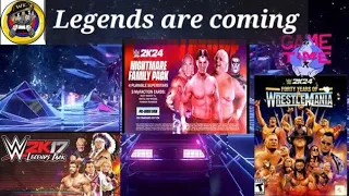 Dusty Rhodes is back! With WWE 2K24. More Big  legends to return?