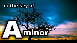 JIMMY PAGE style backing track in A MINOR - Blues backing track Am