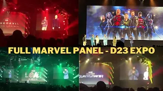 Full Marvel Panel D23 EXPO 2022 | Phase 5 all announcements | Marvel Studios | Disney+