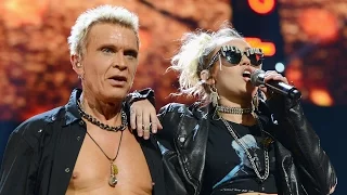 Miley Cyrus Joins Billy Idol For EPIC Performance at iHeartRadio Music Festival