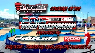2016 IFMAR 1:8 Nitro Buggy Worlds - Thursday Qualifying Day