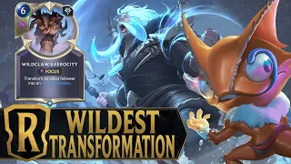 Wildest Transformation - Sejuani & Gnar Deck - Legends of Runeterra World Ender Gameplay