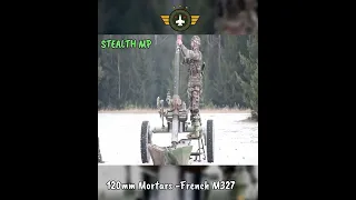 💥INSANE!!!💥 💀 (🔥SECRET DEATH PARTY🔥) 120mm Mortars - French M327 😈 #shorts #shortsfeed