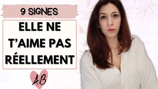 9 signes qu'elle ne t'aime pas réellement