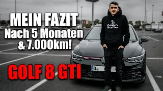 VW GOLF 8 GTI FAZIT NACH 7.000km! | Vor- & Nachteile, Kosten, Verbrauch, Leistung etc.