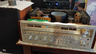 Pioneer SX-1280 with NEW Canadian Power Supply upgraded board. DEMO.