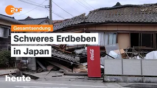 heute 19:00 Uhr 01.01.24 Erdbeben Japan, Silvesternacht, Belgien übernimmt EU-Ratsvorsitz (english)