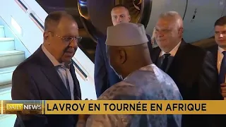 Russian FM Sergei Lavrov begins Africa tour