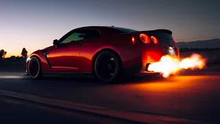 Finding Nick's R35 GTR | Sunset with Godzilla [4K]