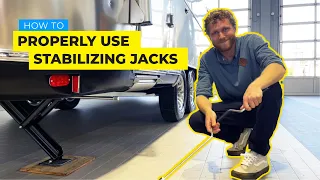 How To Properly Use Your Stabilizing Jacks On Your Airstream Trailer | DO NOT USE FOR LEVELING!