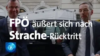 Österreich: Pressekonferenz der FPÖ zu Regierungskrise