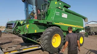 Доставили клієнту комбайн John Deere 9780 CTS (Миколаївська обл.)