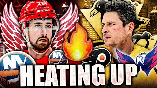 Things Are HEATING UP For The Detroit Red Wings & Pittsburgh Penguins