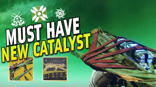 The EX DIRIS CATALYST Is A MUST HAVE On This INSANE EXOTIC GRENADE LAUNCHER! [Destiny 2]