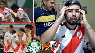 Palmeiras vs River | Reacciones de Hincha de River | Copa Libertadores - Semifinal Vuelta