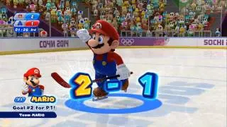 Mario & Sonic at the Sochi 2014 Olympic Winter Games - Ice Hockey Gold Medal