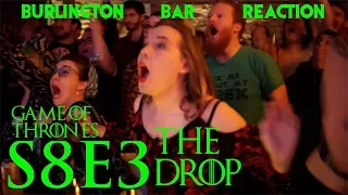 Game Of Thrones // Burlington Bar Reactions // S8E3 "THE DROP" Scene!!