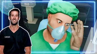 ВРАЧ играет в Surgeon Simulator VR | Профи Играют