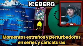 TDYU Reacciona al ICEBERG DE MOMENTOS TURBIOS EN CARICATURAS