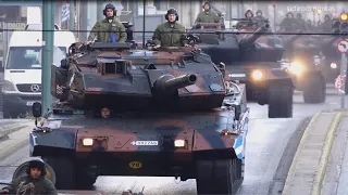 25.03.2023... Rare footage of Greek tanks and military vehicles parade - Παρέλαση