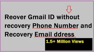 How to recover gmail ID password without phone number and recovery email|Reset gmail account passwor