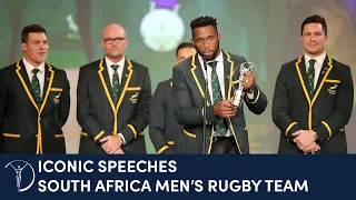 SIYA KOLISI - SOUTH AFRICA RUGBY TEAM - Iconic Speech