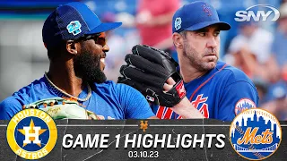 Mets vs Astros Highlights: Starling Marte belts a HR in spring training debut, NY wins 7-2 | SNY