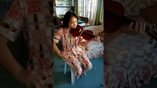 Merrilly We Roll Along | Violin Lesson #2 | Marjorie Daguplo | Violin Teacher Jonith Daguplo |