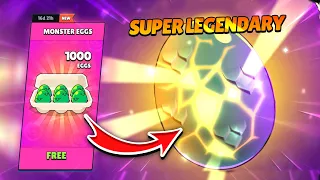 😱 WHAT WILL I GET FROM 1000 FREE MONSTER EGGS??? 🤯 BRAWL STARS FREE GIFTS!! 🔥🎉