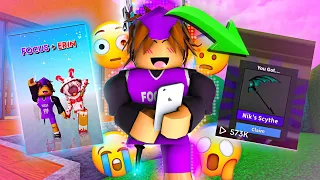 I REACTED to FANS VIDEOS of ME in MM2.. 😂 (Murder Mystery 2) *Funny Moments*