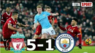 Liverpool vc Manchester city 5-1 (Agg) All Goals Highlights Champions League 2017/2018 HD