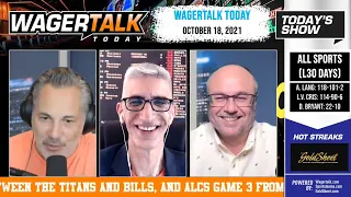 Free Sports Picks | Monday Night Football Preview | ALCS Game 3 Picks | WagerTalk Today | Oct 18