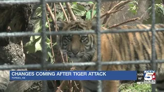 Changes coming to Topeka Zoo after tiger attack