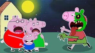 Peppa Pig turns into a Zombie? Peppa Pig Roblox Funny Animation