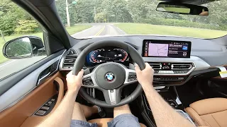 2023 BMW X3 xDrive30i: POV Drive, Impressions and ASMR