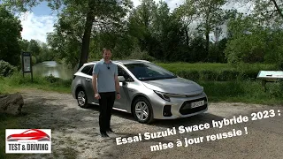 Essai Suzuki Swace hybride 2023 : mise à jour réussie !