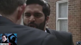 Coronation Street - Imran Pushes And Punches Nick