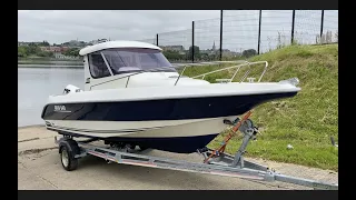 Galeon Galia 640 Pilothouse with Evinrude E-TEC 135HP HO -- Virtual Sea Trial