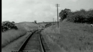 Disused Lavenham Railway, 1960s - Film 18478