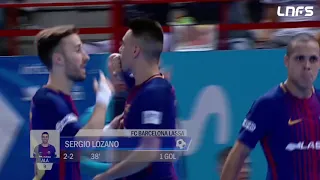 Gol Lozano (2-2) Movistar Inter - FC Barcelona Lassa. Final Play Off 1. LNFS