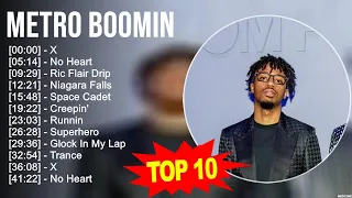 M.e.t.r.o B.o.o.m.i.n Greatest Hits ~ Top 100 Artists To Listen in 2023