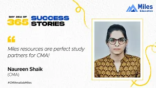 US CMA Naureen Shaik| Day 204| 365 days, 365 success stories # Season2