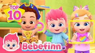 Shapes in the House and more | Bebefinn Family Songs | Best Nursery Rhymes For Kids