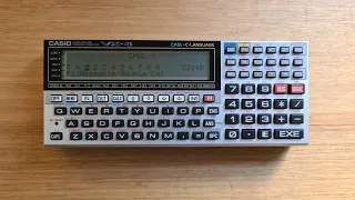 Casio VX-4 Pocket Computer from 1989