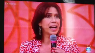 Professor Erlison no Encontro com Fátima Bernardes