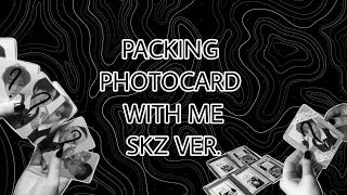 упаковка карт stray kids | как упаковывать кпоп карты на продажу | packing kpop photocards with me